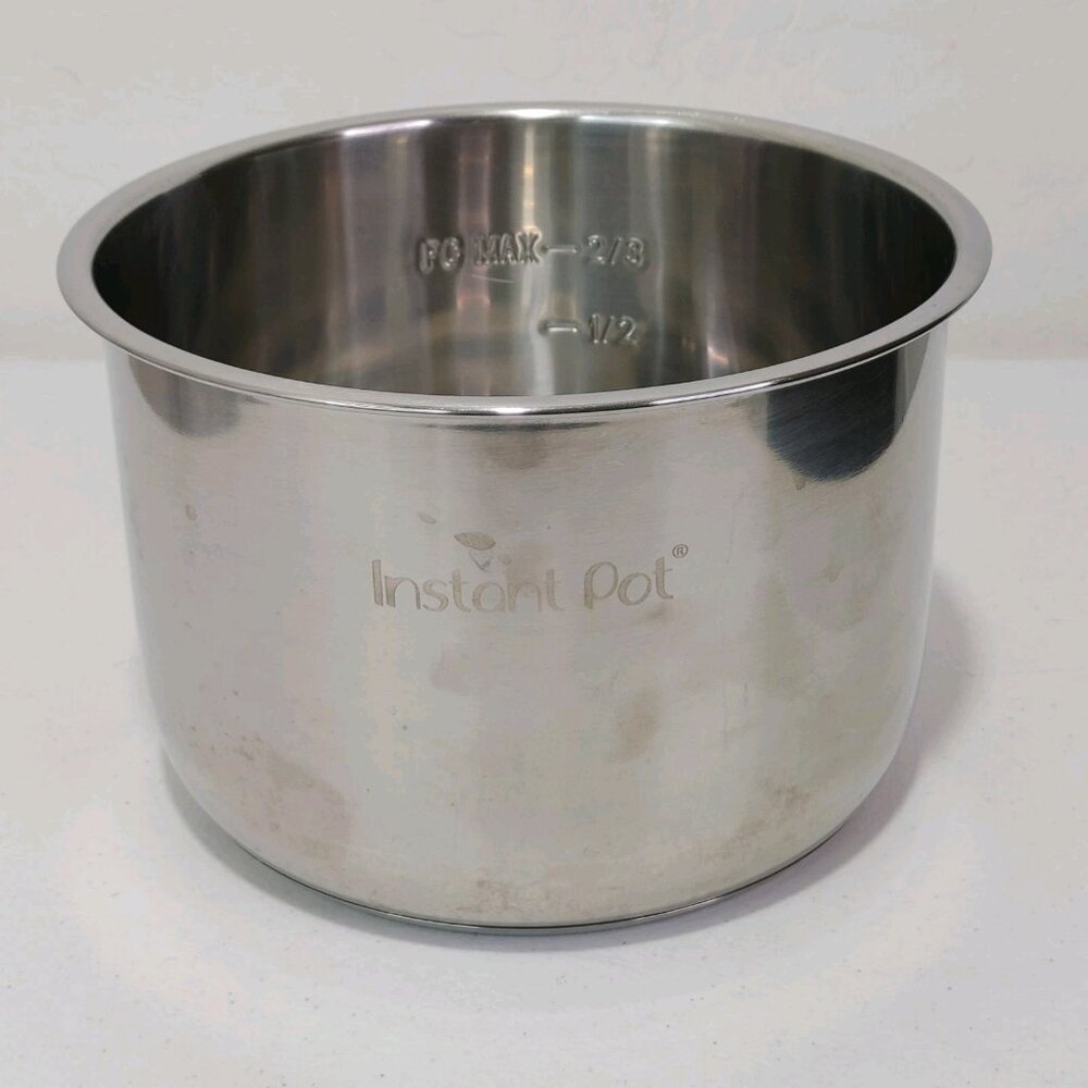 Original Genuine Instant Pot Stainless Steel Inner Insert (6 quart) CLEAN CONDIT
